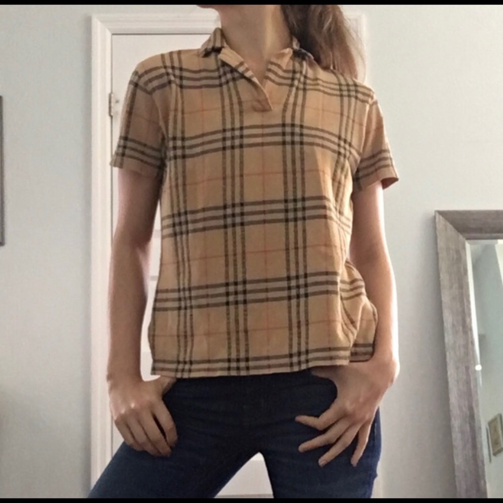 COPY - Burberry Nova Checkered Polo Shirt